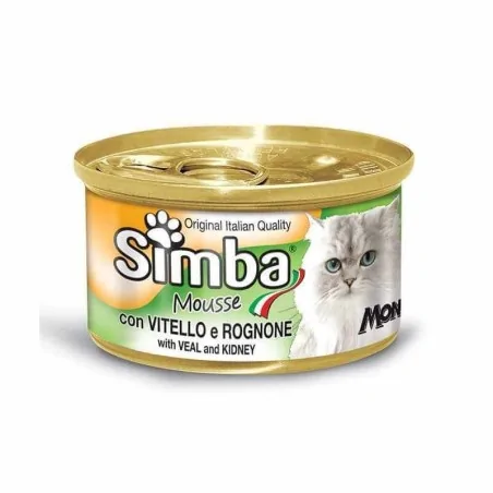 SIMBA CHAT MOUSSE VEAU 85 GR