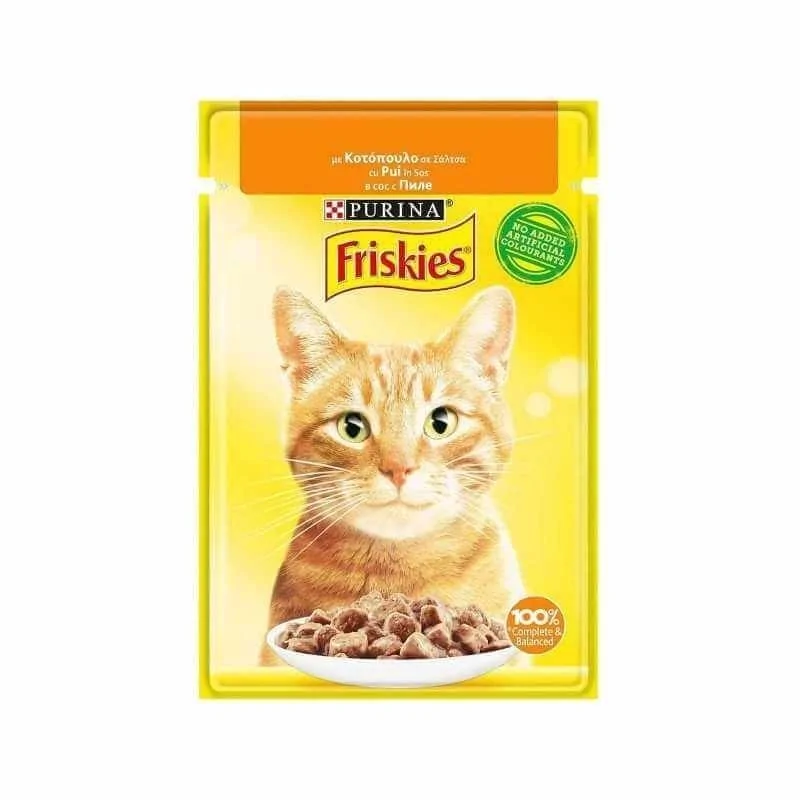 FRISKIES® Chat Sauce Poulet 85g