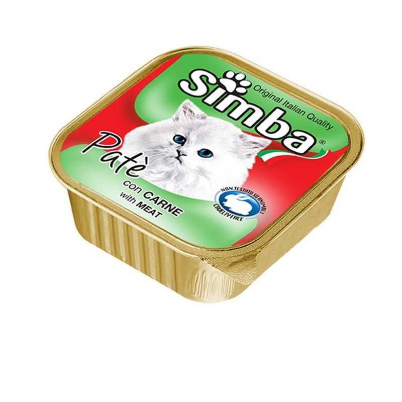 BARQUETTE CHAT SIMBA BOEUF 100GR
