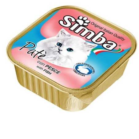 BARQUETTE CHAT SIMBA POISSON 100GR
