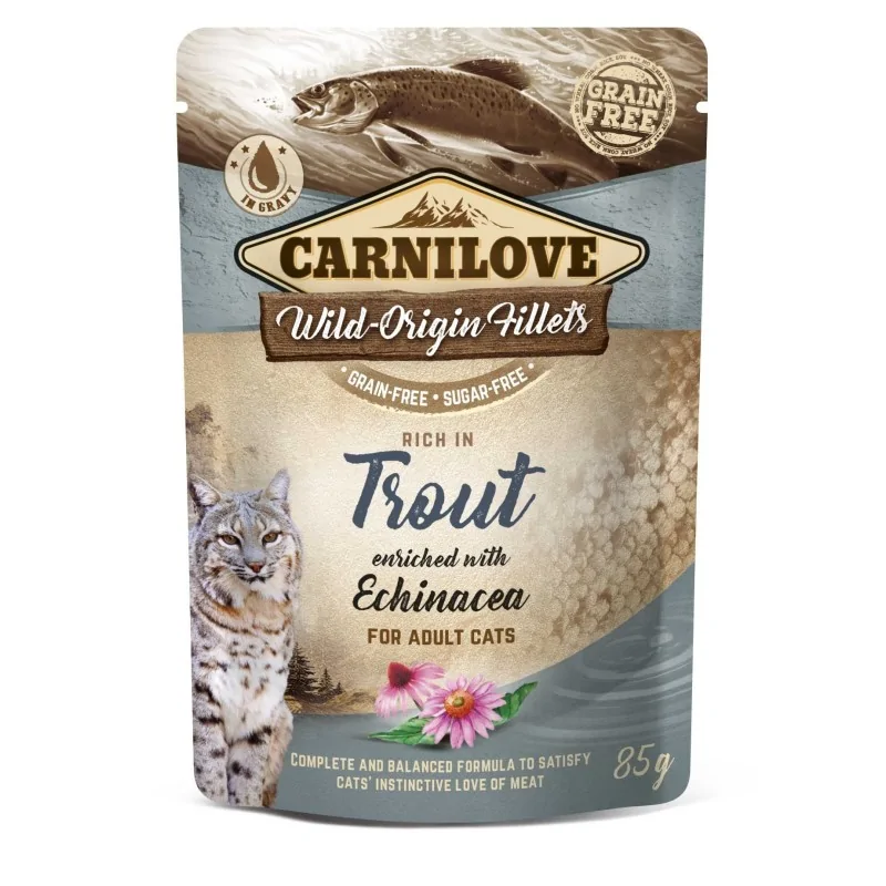 CARNILOVE POCHON TROUT 85GR CARNILOVE POCHON TROUT 85GR