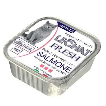 LECHAT EXCELLENCE PÂTÉ ET MORCEAUX SAUMON FRAÎCHE 100GR LECHAT EXCELLENCE - 1