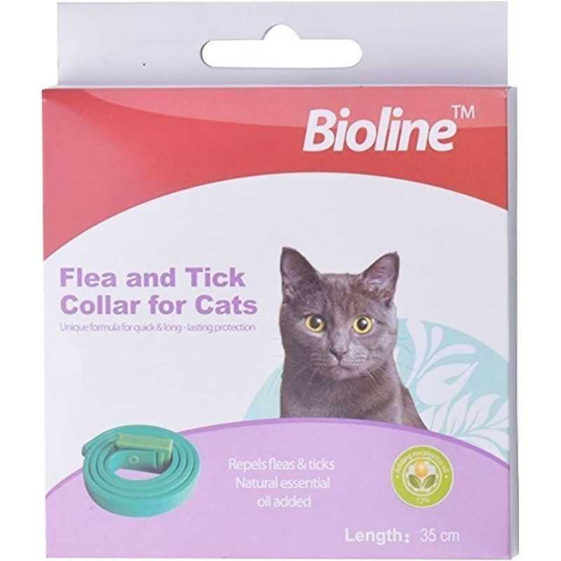 Collier Pipettes Anti Puce Chat Bioline Collier Anti Parasite Pou