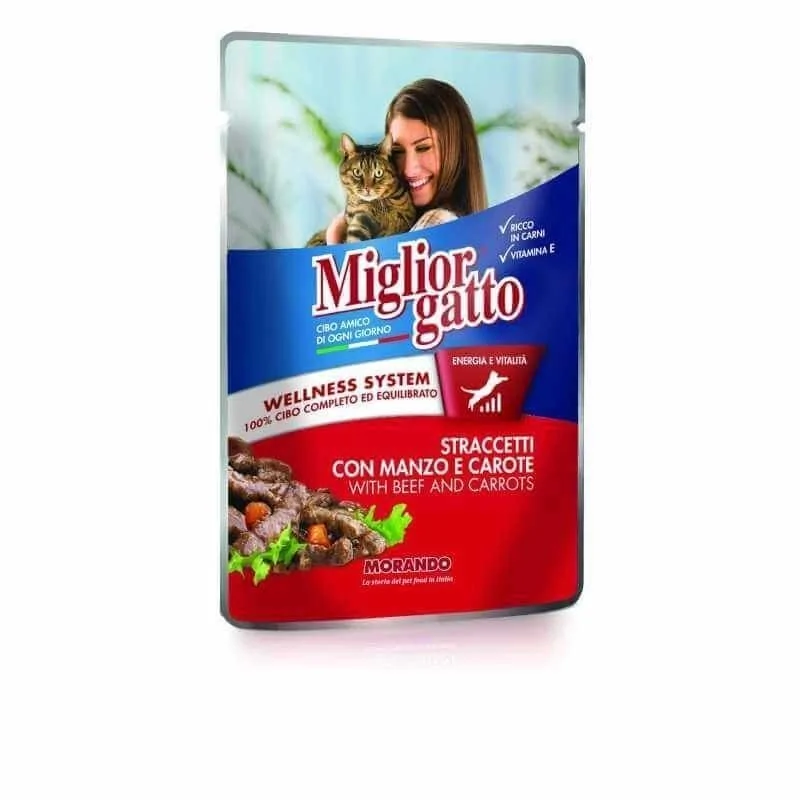 Miglior gatto Pochon Bœuf/ Carottes 100 gr