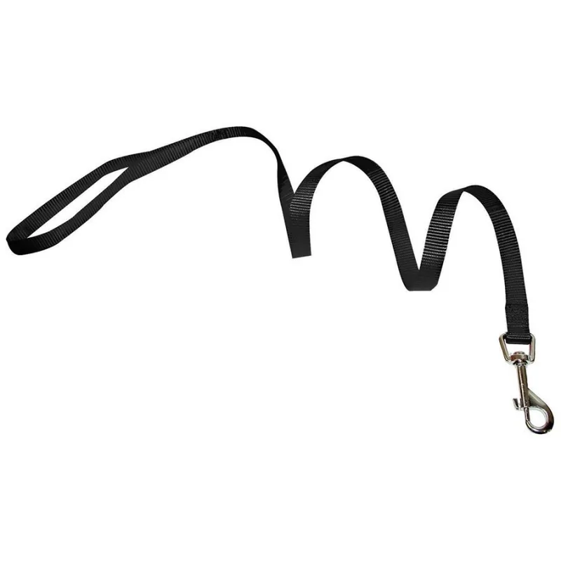 LAISSE NYLON 10 MM NOIR LAISSE NYLON 10 MM NOIR