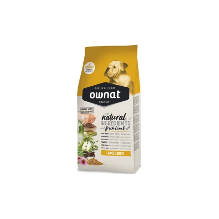 OWNAT CHIEN ADULTE WITH LAMB AND RICE 20 KG