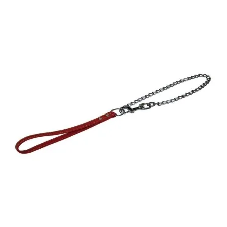 LEATHER LEAD CRAZY WITH CHAIN 8