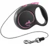 Flexi Black Design XS Cord 3m Rose