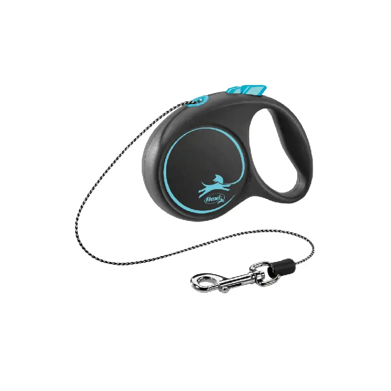 Flexi Black Design L Cord 5m Bleu