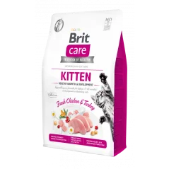 Brit Care Kitten au Poulet pour Chaton Sans Céréales 2 KG