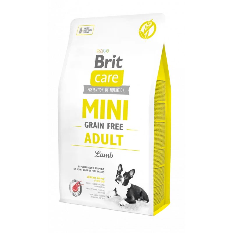 Brit Care Mini Adulte à l'Agneau Sans Céréales 2kg