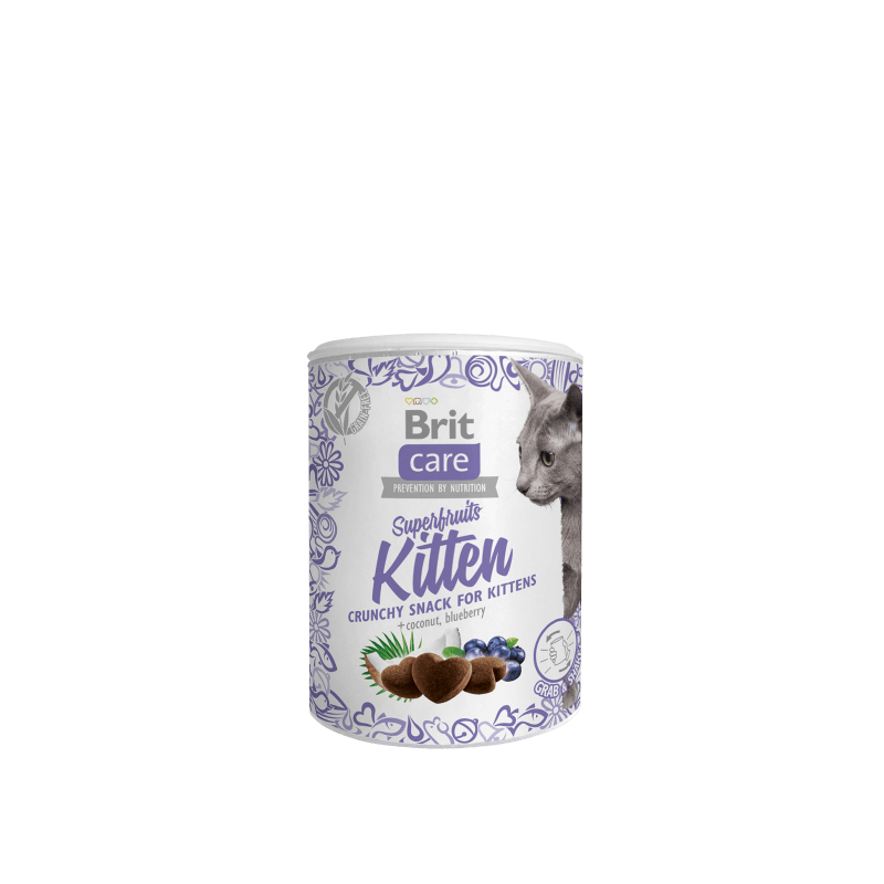 Brit Care Cat Snack Superfruits pour chaton 100gr