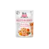 Pochon Brit care chat filet dinde & saumon en sauce 85G