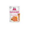 Pochon Brit care chat filet saumon en sauce 85G