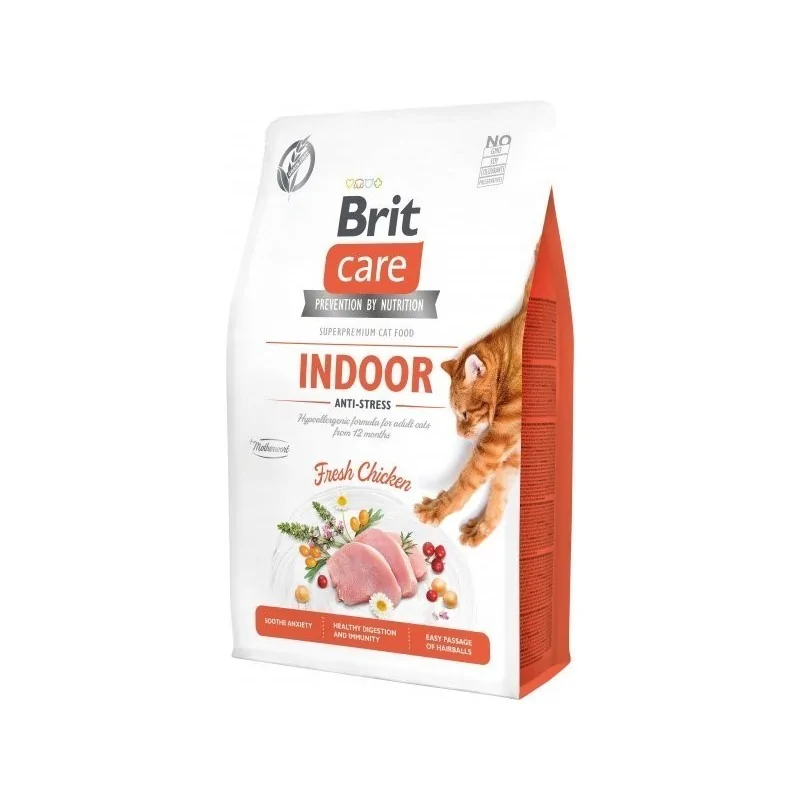 Brit Care Indoor Antistress Sans Céréales 2 KG Brit - 1