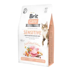 Brit Care Sensitive pour Chat Sensible Sans Céréales 2KG