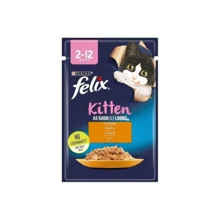 Felix tendre effilées au poulet pour junior 85gr Felix - 1