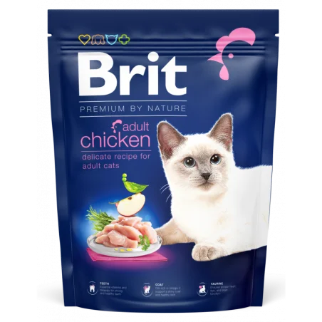 Brit Premium By Nature au Poulet pour chat Adulte 1.5kg