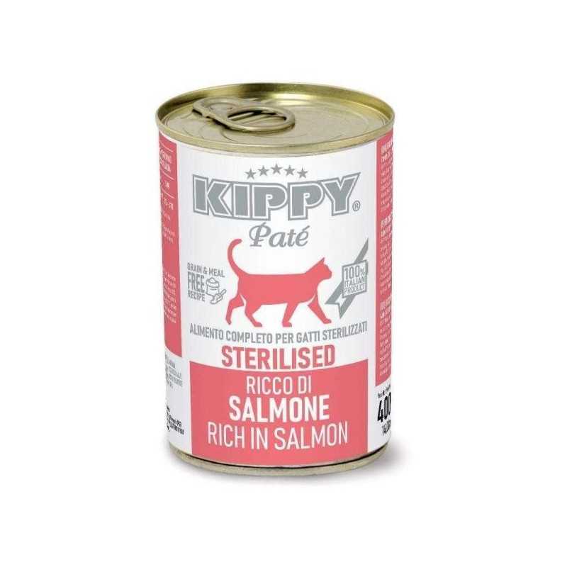 BOITE KIPPY CAT STERILISE SAUMON 400 GR