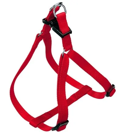 Harnais en nylon pour chiens S Rouge 35-53 cm 10 mm
