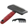 Brosse carde pour chats et chiens 16,5 x 11,4 x h 3,3 cm