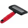 Brosse carde pour chats et chiens 16,5 x 11,4 x h 3,3 cm