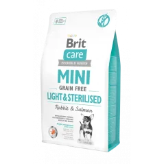 Brit Care Mini Light&Sterilised Sans Céréales 2kg