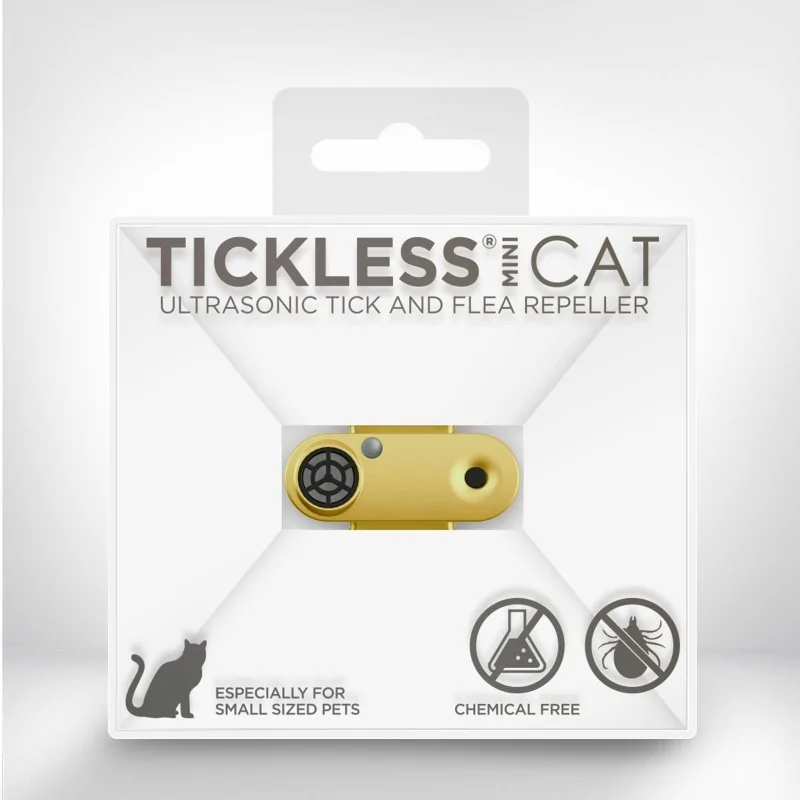 Tickless Mini Gold pour chat TICKLESS - 2