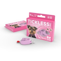 Collier & pipettes Anti Puce Chien-TICKLESS Pet Rose pour chien et chat-Tunisie