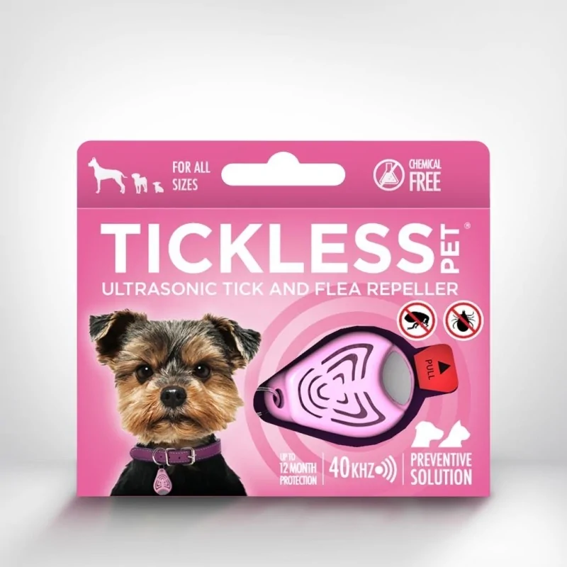 TICKLESS Pet Rose pour chien et chat TICKLESS Pet Rose pour chien et chat