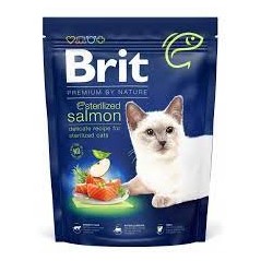 Brit Premium by Nature chat stérilisé saumon 300 gr