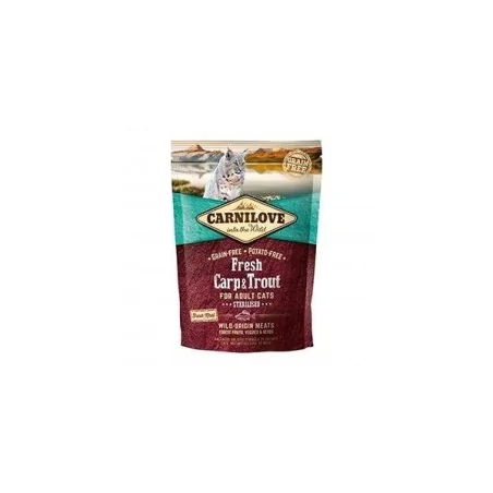 CARNILOVE CHAT CARP TROUT STERILSE 400G CARNILOVE - 1