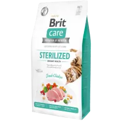 Brit Care Sterilised Urinary pour Chat Stérilisé Sans Céréales 7 KG