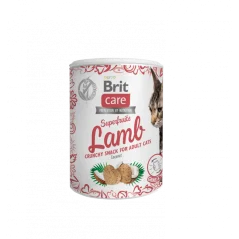 Brit Care Cat Snack Superfruits à l'Agneau 100g