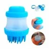 BROSSE DE BAIN POUR CHIEN EN SILICONE avec distributeur Animal Zone - 4