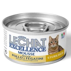 Humides Chat-LECHAT EXC.MOUSSE STER CHICKEN/LIVER 85G-Tunisie
