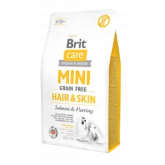 Croquettes Brit Care Mini Hair&Skin Sans Céréales 2kg