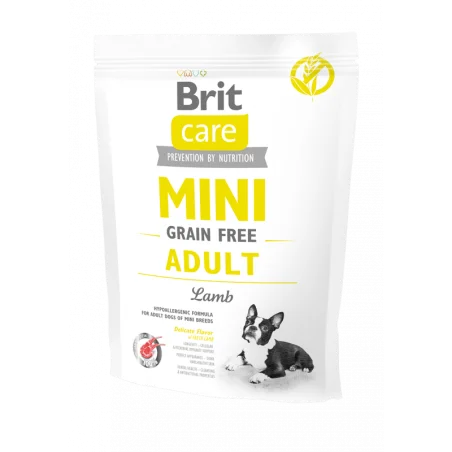 Croquettes Brit Care Mini Adult à l'Agneau Sans Céréales 400kg