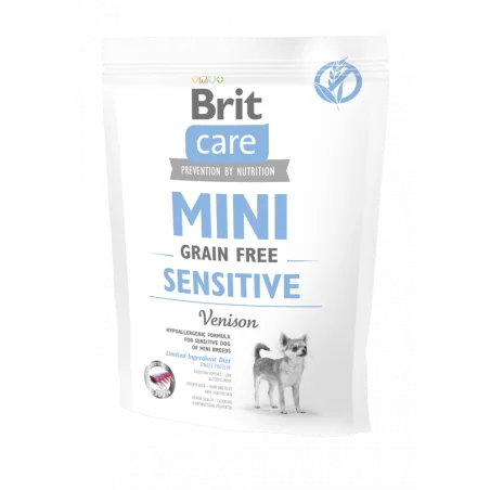 Croquettes Brit Care Mini Sensitive Sans Céréales 400kg