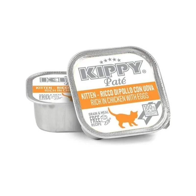 BARQUETTE KIPPY CHAT KITTEN POULET 90 GR KIPPY - 1