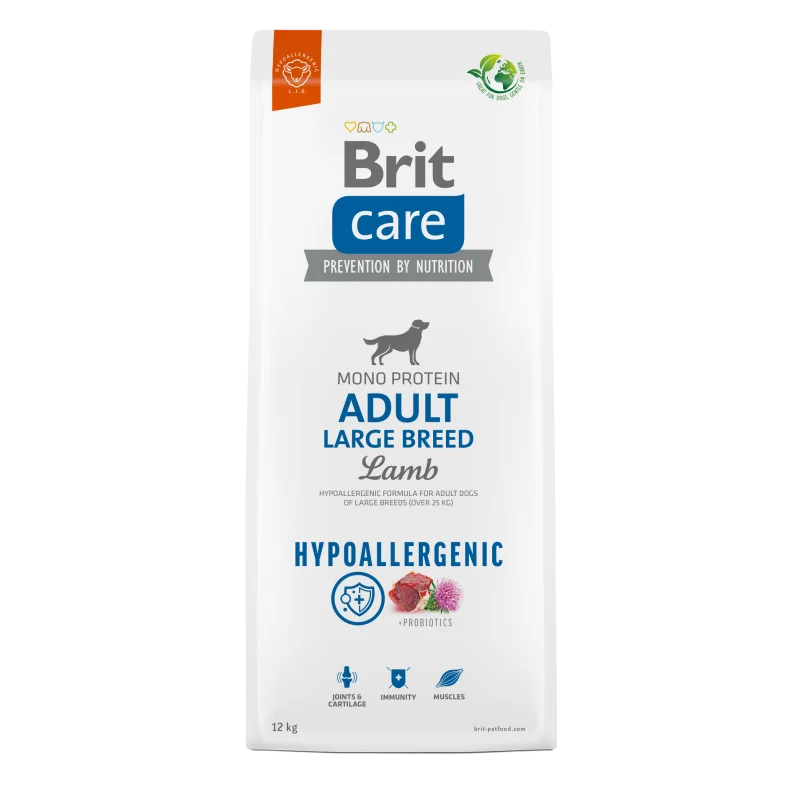 Brit Care Hypoallergénique Adult Large à l'Agneau et au Riz 12kg