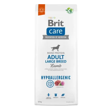 Brit Care Hypoallergénique Adult Large à l'Agneau et au Riz 12kg