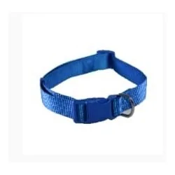 Collier Chien Uni bleu 1 cm Felican - 1
