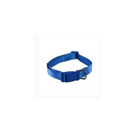 Collier Chien Uni bleu 1 cm Felican - 1