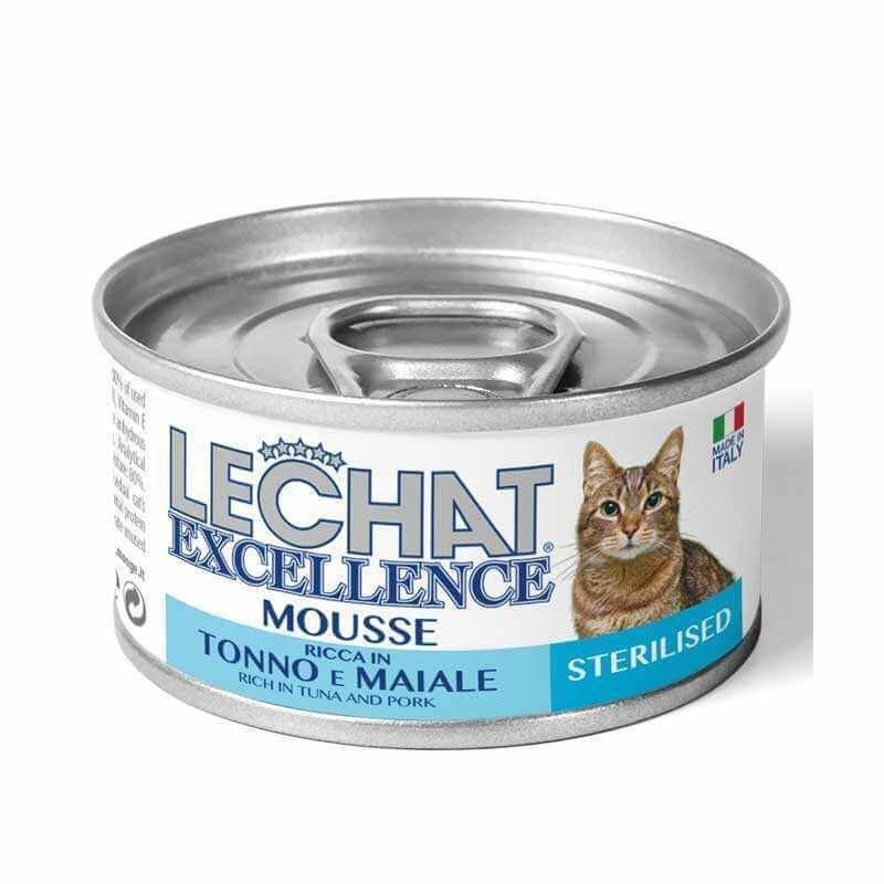 Humides Chat Le Chat Excellence Mousse Sterilise Thon 85g Tunisie