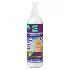 Shampoing Sec Anti-Insectes pour Chat 250ml