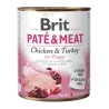 Brit Pâté au Poulet et Dinde pour Chiot 800g Brit - 1