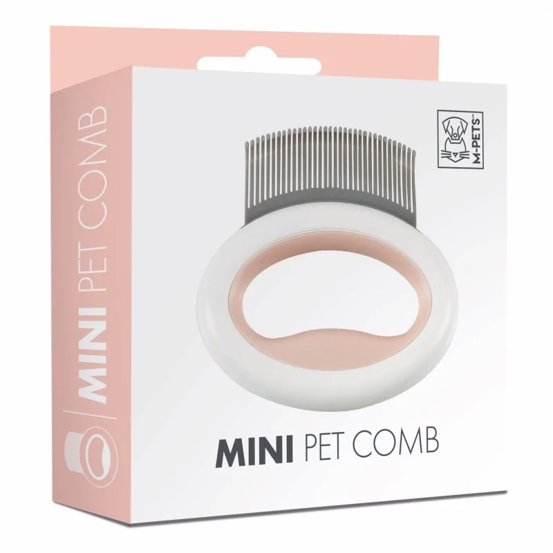 Mini Peigne rose pour Chien et Chat M-PETS - 2