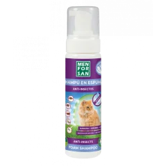 Shampoing Mousse Anti-Insectes pour Chat 200ml