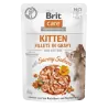 Pochon Brit care chaton filet saumon en sauce 85G Brit - 1